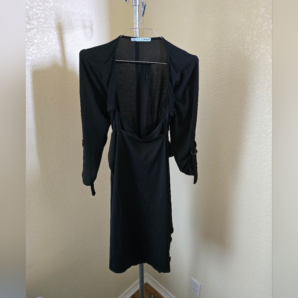 Maurices Women's Black Long Sleeve Dress